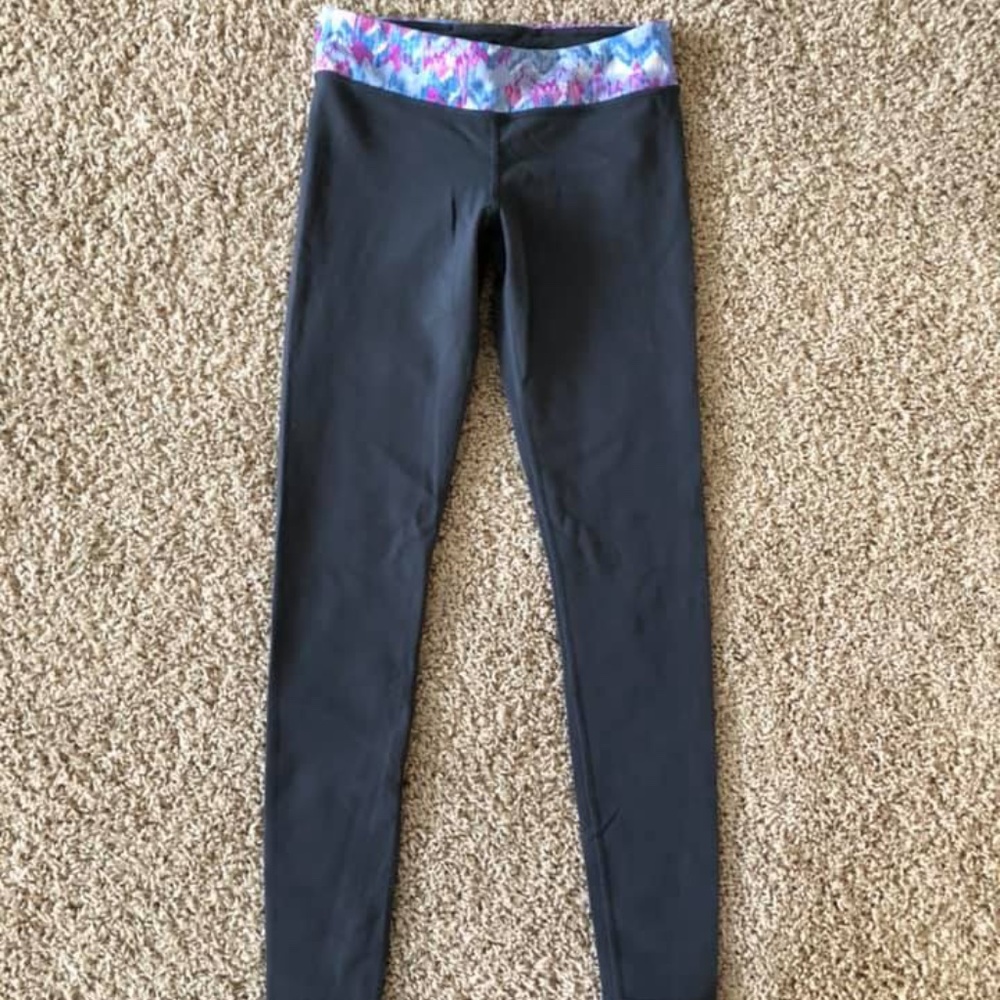 Ivivva Reversible Dark Gray Leggings